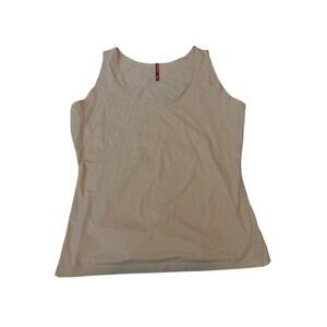 Spanx Women's 2X Trust Your Thinstincts Tank in Beige Shapewear Smoothing